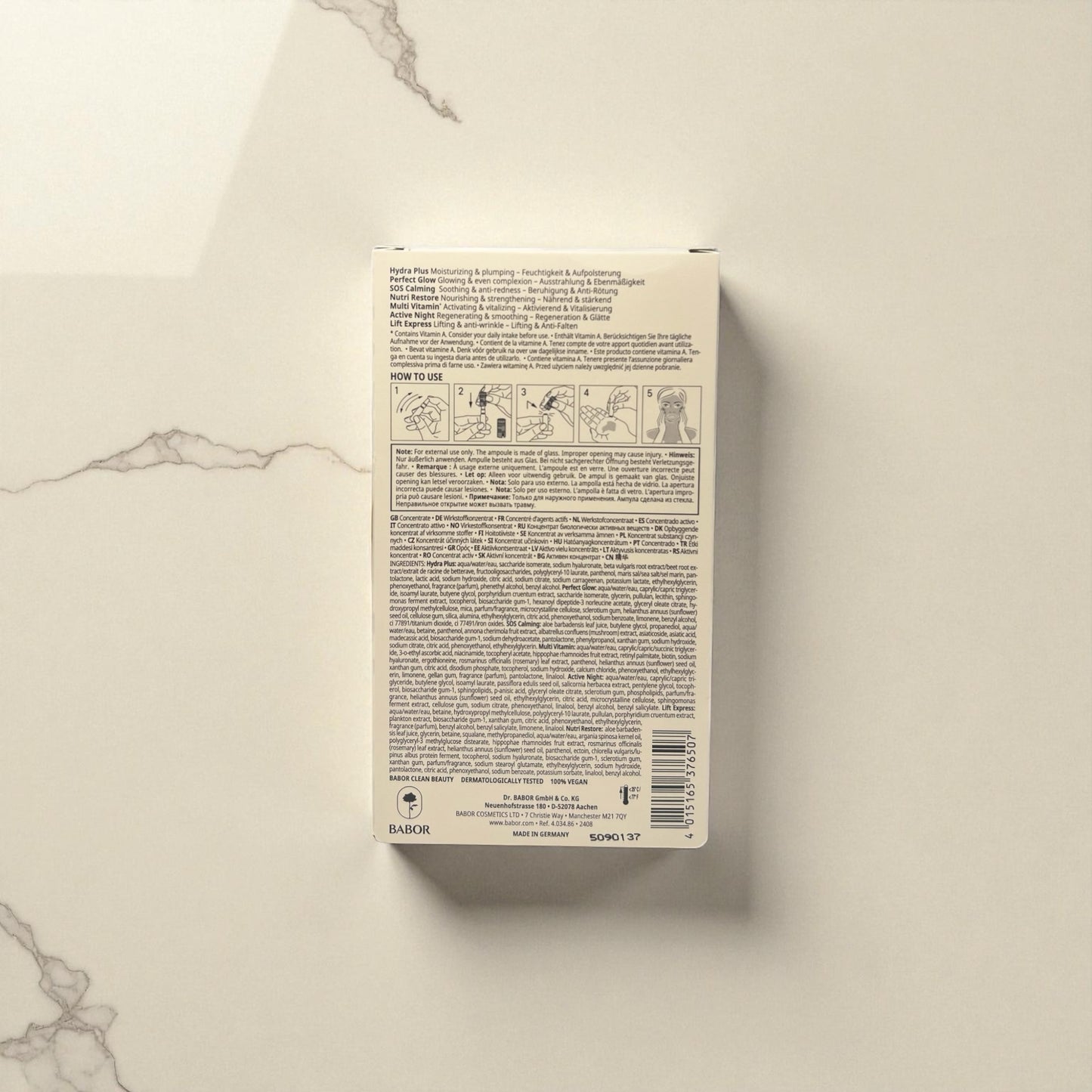 BABOR Perfect Skin Collection – Ampoule Serum Concentrates 7 × 2 ml