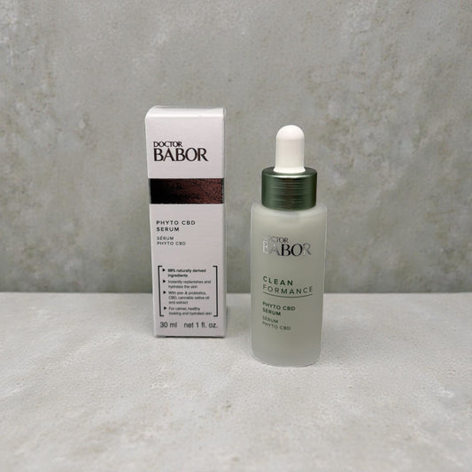 Doctor Babor Cleanformance Phyto CBD Serum – Beruhigendes CBD-Serum für sensitive & gestresste Haut (30 ml)