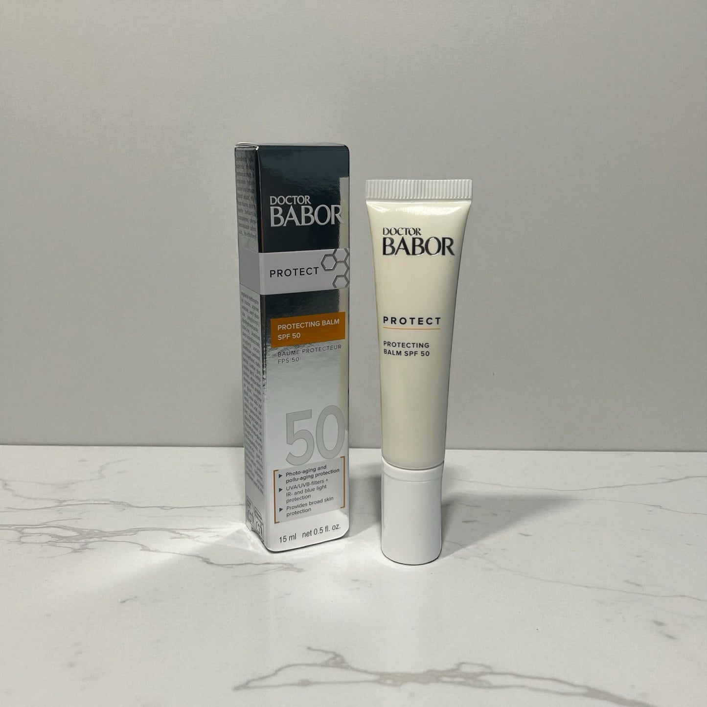 DOCTOR BABOR Protecting Balm SPF 50 – Gesichtssonnenschutz & Pflege (15 ml)