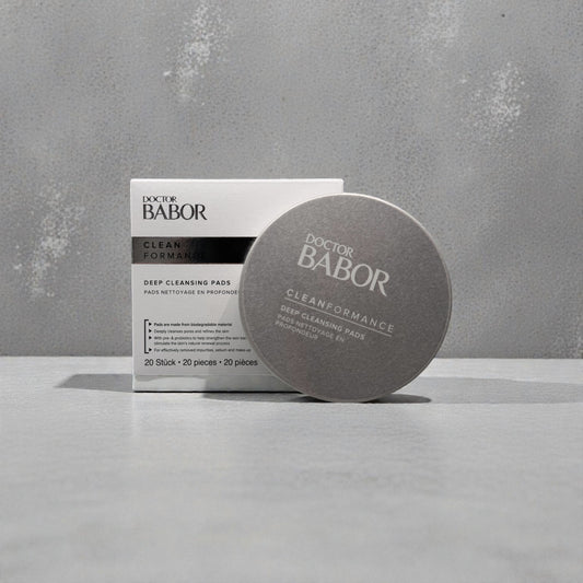 Doctor Babor Cleanformance Deep Cleansing Pads – Tiefenreinigende Gesichtspads (20 Stück)